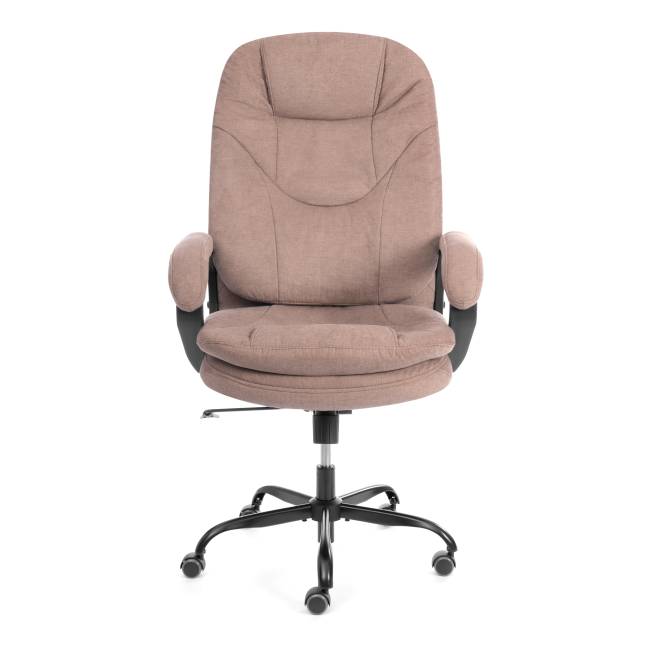 Кресло Комфорт Люкс/Comfort Lux (22) ткань, светло-коричневый, KUB 03 светло-коричневый ткань