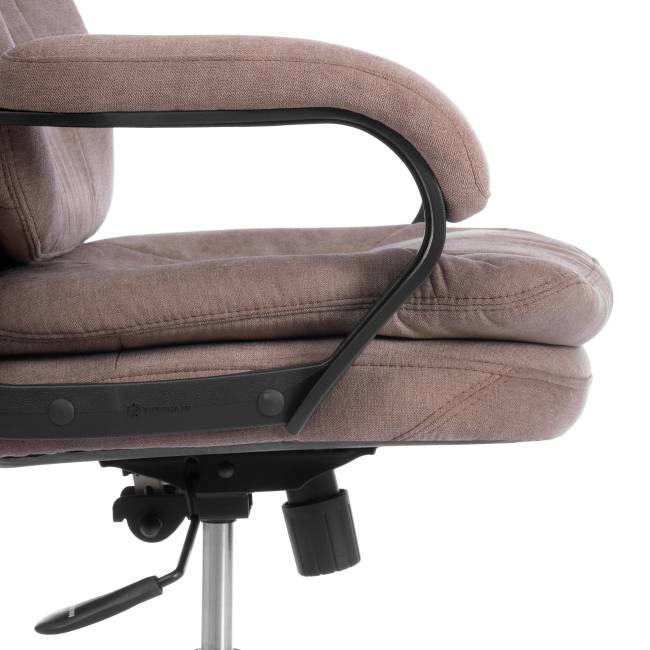Кресло Комфорт Люкс/Comfort Lux (22) ткань, светло-коричневый, KUB 03 светло-коричневый ткань