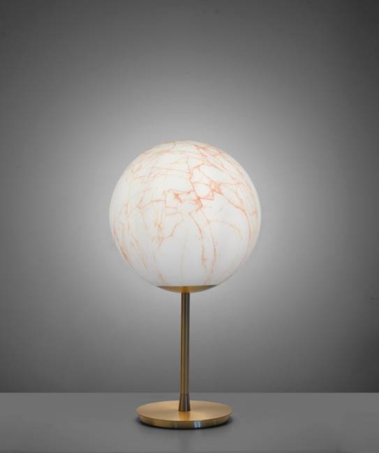 Светильник пластиковый настольный Mineral Stand Lighting белый, красный Ø300х550 мм Светильник пластиковый настольный Mineral Stand Lighting белый, красный Ø300х550 мм