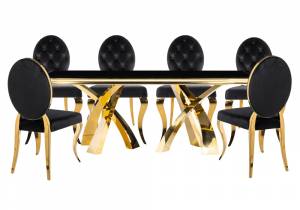 Обеденная группа Иге black / gold Обеденная группа Иге black / gold