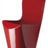 Стул пластиковый Zoe Lacquered красный 500х570х840 мм Стул пластиковый Zoe Lacquered красный 500х570х840 мм