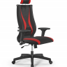 Кресло Sit 10 B2-170D - T+UMF(SY271)+Extra /Kb38/Wh09/D02P/H3mL-Pf-2D(M09.B02.G15.W01), черный-красный