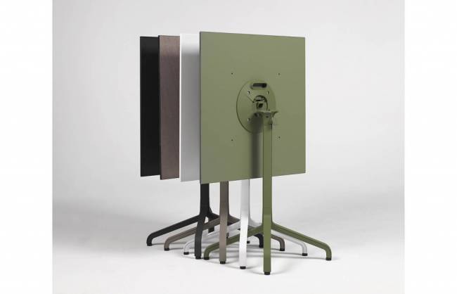 Подстолье металлическое складное Frasca Mini Folding белый 450х450х720 мм