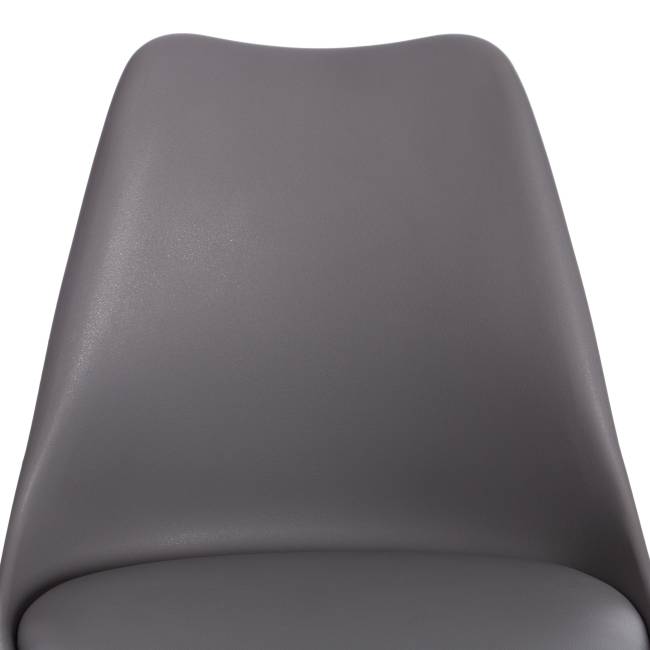 Стул Тулип Айрон Чаир/Tulip Iron Chair (мод.EC-123) металл/пластик, 54,5х48х83,5см, серый (Комплект из 4 шт.) серый металл/пластик Стул Тулип Айрон Чаир/Tulip Iron Chair (мод.EC-123) металл/пластик, 54,5х48х83,5см, серый (Комплект из 4 шт.) серый металл/пластик