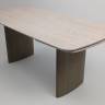 Стол КАЛВИН (CALVIN) 180 цвет ТРАВЕРТИН (MATTE ROME TRAVERTINE SOLID CERAMIC) / СЕРЫЙ ДУБ, ®DISAUR Стол КАЛВИН (CALVIN) 180 цвет ТРАВЕРТИН (MATTE ROME TRAVERTINE SOLID CERAMIC) / СЕРЫЙ ДУБ, ®DISAUR