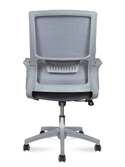 Кресло офисное / Макс LB грэй / Max LB grey / серый пластик / серая сетка / серая ткань Кресло офисное / Макс LB грэй / Max LB grey / серый пластик / серая сетка / серая ткань