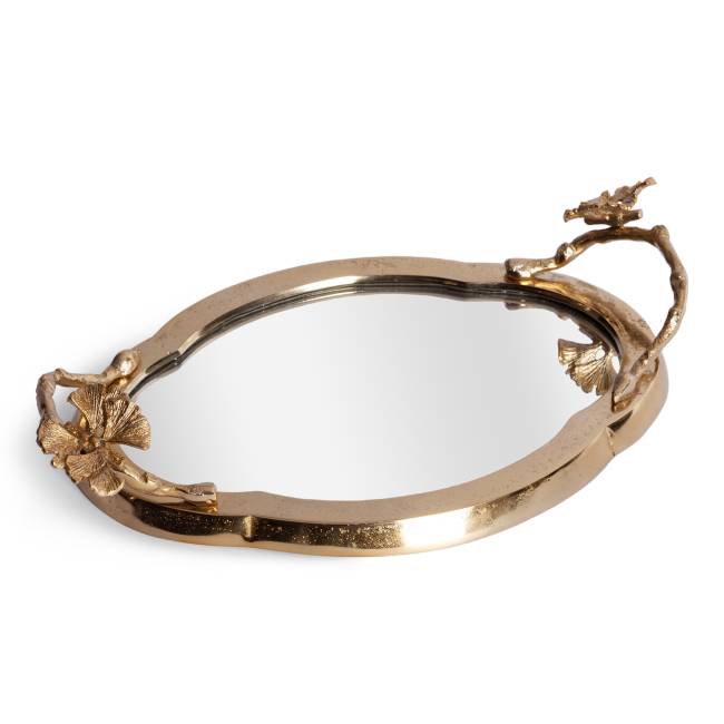 Поднос Secret de Maison Мапле1/Maple1 (мод. 9557) алюминиевый сплав, 44х28,5х9см, золотой золото/gold алюминиевый сплав