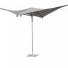 Зонт-парусник 2х2 м Vela Titanium титан, серо-коричневый 2000х2000 мм