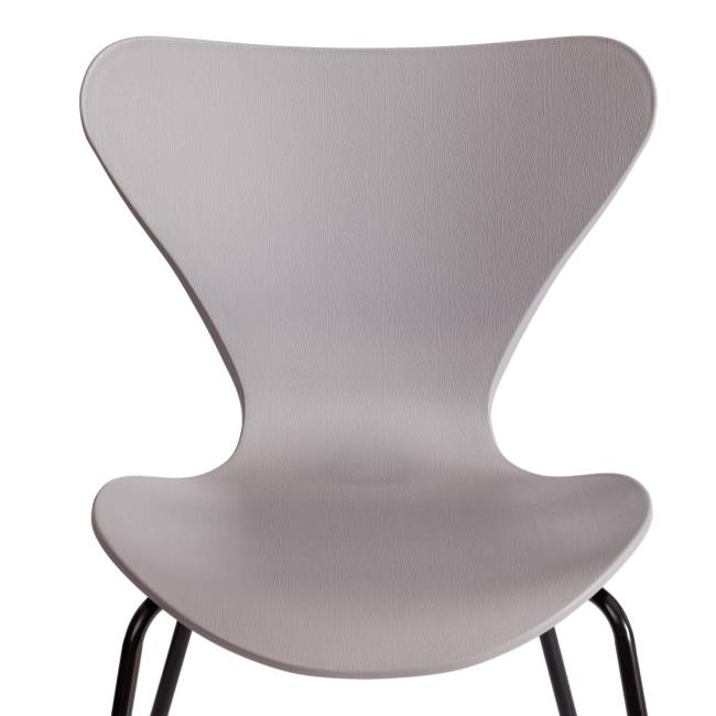 Стул Якобсен/Jacobsen (мод.DC 102-1)/1 шт. в упаковке пластик/металл, 45х54.5х80см, серый/черный серый пластик/металл Стул Якобсен/Jacobsen (мод.DC 102-1)/1 шт. в упаковке пластик/металл, 45х54.5х80см, серый/черный серый пластик/металл