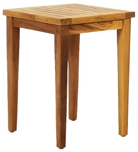 Столик деревянный кофейный Side Table 450х450х600 мм