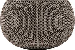 Кашпо Cozies S подвесное коричневый Кашпо Cozies S подвесное коричневый