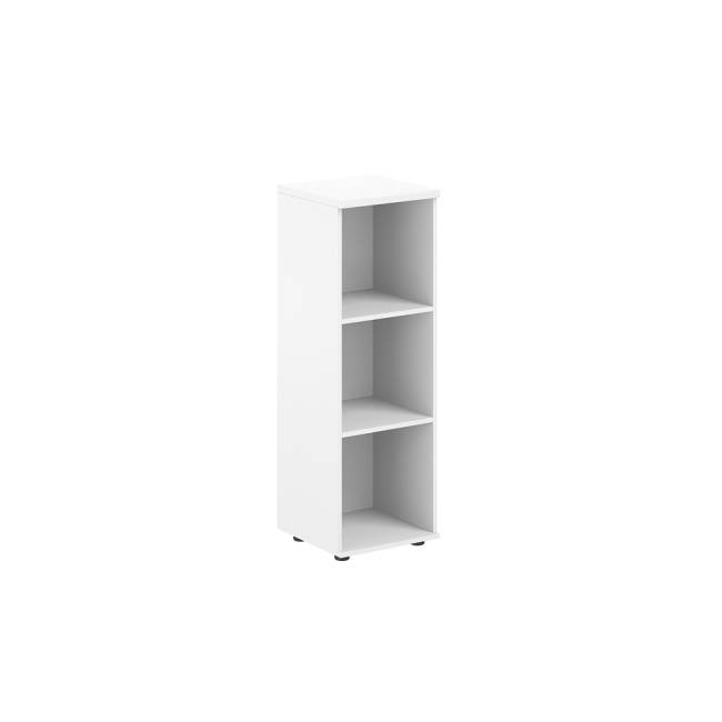 SG.804.WH / Стеллаж/Корпус шкафа среднего 400х400х1200, з.ст HDF / цвет: белый