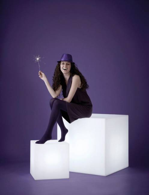 Светильник пластиковый Куб Cubo 30 Lighting IN белый 300х300х300 мм
