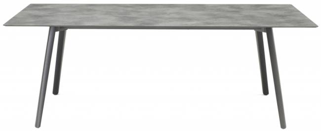 Стол ламинированный раздвижной Squid Extendable антрацит, цементный 2090-2490-2890х1000х730 мм Стол ламинированный раздвижной Squid Extendable антрацит, цементный 2090-2490-2890х1000х730 мм