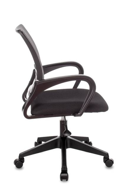 Кресло офисное TopChairs ST-Basic сетка/ткань темно-серый