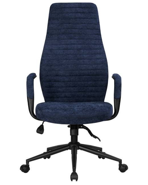 Офисное кресло для руководителей DOBRIN LOKI, синий (VRH230-25)