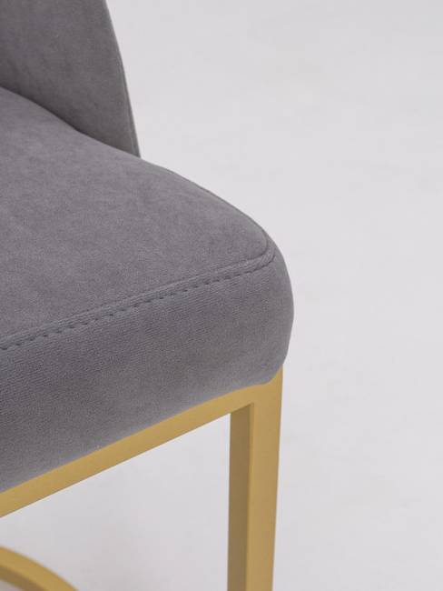 Стул Oscar Gray Romb / Gold Стул Oscar Gray Romb / Gold