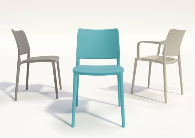 Стул пластиковый Joy-S тортора 490х535х795 мм Стул пластиковый Joy-S тортора 490х535х795 мм