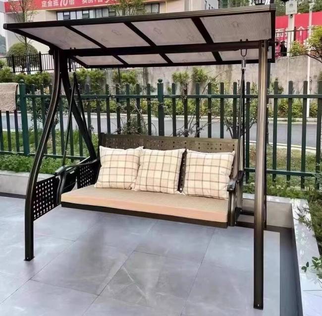 Качели садовые МОНАРХ из алюминия
