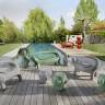 Кашпо пластиковое Threebu Totem Pot 3 Standard 450х450х1350 мм