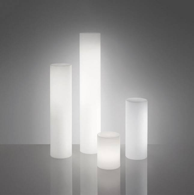 Светильник пластиковый Fluo Lighting IN белый Ø300х1300 мм