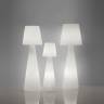 Торшер пластиковый уличный Pivot Small Lighting OUT белый Ø430х1450 мм
