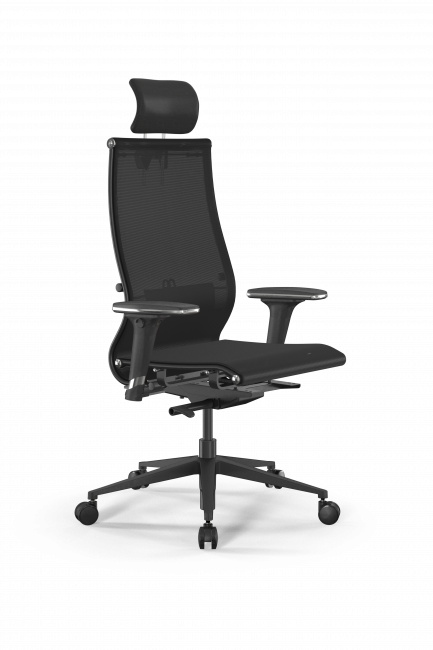 Кресло SynchroSit 10 B2-189D - T /Kb00/Nb00/D32P/H3mL-2D(M23.B11.G19.W03), черный