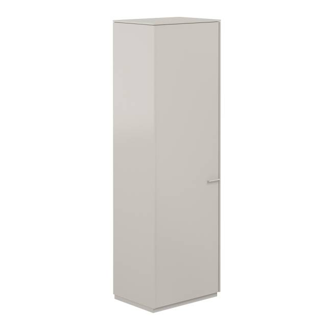 NZ-0333.GS.GS / Шкаф для одежды 1-дв., обвязка GS, фасады GS / 624х450х1976, обвязка GS, фасады GS