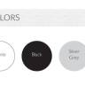 Стол пластиковый Ice серебристый Ø700х730 мм