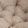 Кресло Папасан/Papasan (23/01 W) /с подушкой и ремешками/ 115х101х104см, античный черно-коричневый, подушка рогожка, меланж Antique brown (античный черно-коричневый)