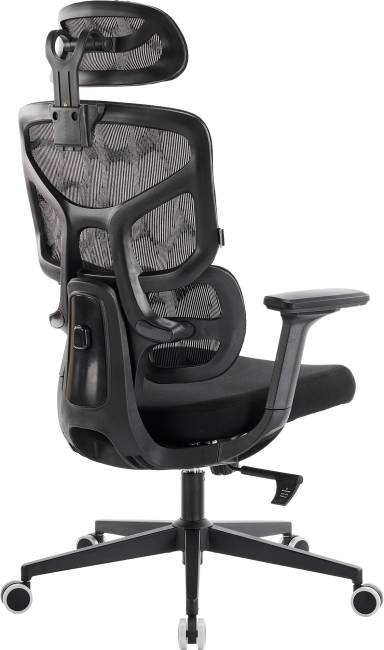 Эргономичное кресло Everprof Omega Black (Омега Блэк) Сетка Черный