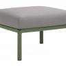 Пуф пластиковый с подушкой Komodo Pouf агава, серый 700х700х490 мм