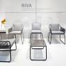 Кресло плетеное с подушками Riva-K Lounge антрацит, серый 660х680х760 мм