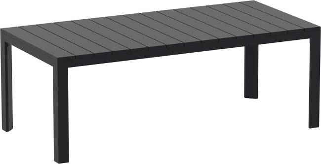 Стол пластиковый раздвижной Atlantic Table 210/280 черный 2100-2800х1000х760 мм