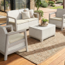 Комплект мебели Сканди (Scandi Linea 2 Seater Set)  светло бежевый