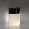 Стойка пластиковая барная светящаяся Cordiale Corner Art Deco Lighting ванильный, коричневый 700х700х1100 мм