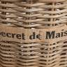 Корзина Secret de Maison Янбе/Yanbe (набор из 2 штук) натуральный ротанг, 31х31х44/39х39х54, натуральный кубу Натуральный Кубу / Natural Kubu натуральный ротанг
