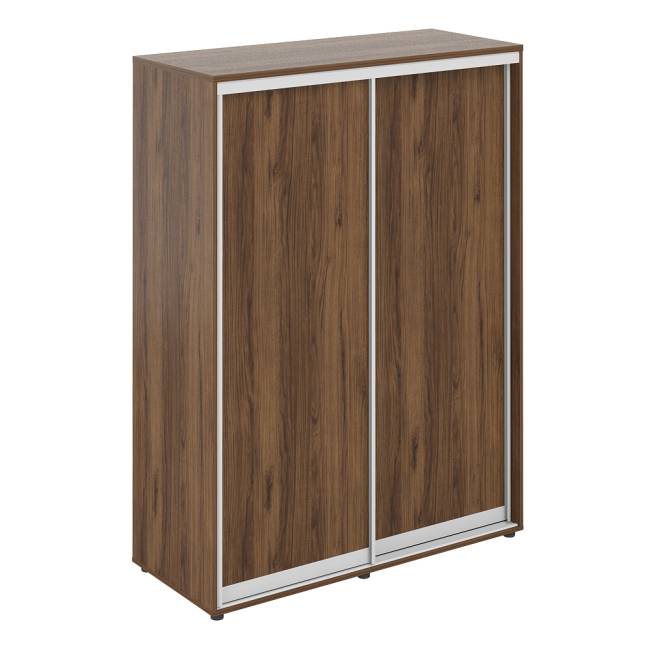SG.715.DM.DM / Шкаф купе 1438х600х1953  высокий, з.ст. ЛДСП, 2 штанги / корпус цвет: дуб модена, двери цвет: дуб модена