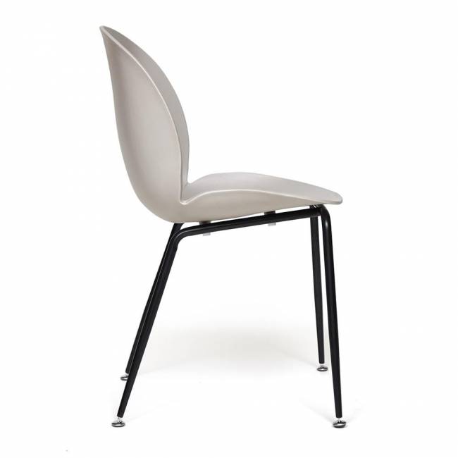 Стул Битл Чаир/Beetle Chair (мод.70) металл/пластик, 46х57,5х86см, серый (Комплект из 4 шт.) серый металл/пластик Стул Битл Чаир/Beetle Chair (мод.70) металл/пластик, 46х57,5х86см, серый (Комплект из 4 шт.) серый металл/пластик