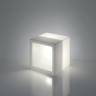 Куб открытый пластиковый светящийся Open Cube 45 Lighting белый 430х430х430 мм