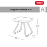 Комплект мебель Рио Патио (Rio Patio set) графит Комплект мебель Рио Патио (Rio Patio set) графит