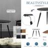 Стол журнальный BeautyStyle 22 орех гикори grey/черный/бук