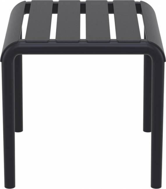 Столик пластиковый журнальный Paris Side Table черный 420х410х400 мм