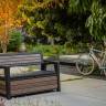 Скамья ДЕКО орех (Deco Garden Bench) 227 л.