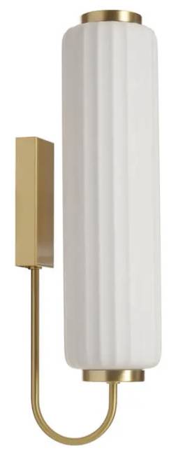 Светильник пластиковый настенный Cordiale Applique Lighting LED белый 220х150х650 мм Светильник пластиковый настенный Cordiale Applique Lighting LED белый 220х150х650 мм