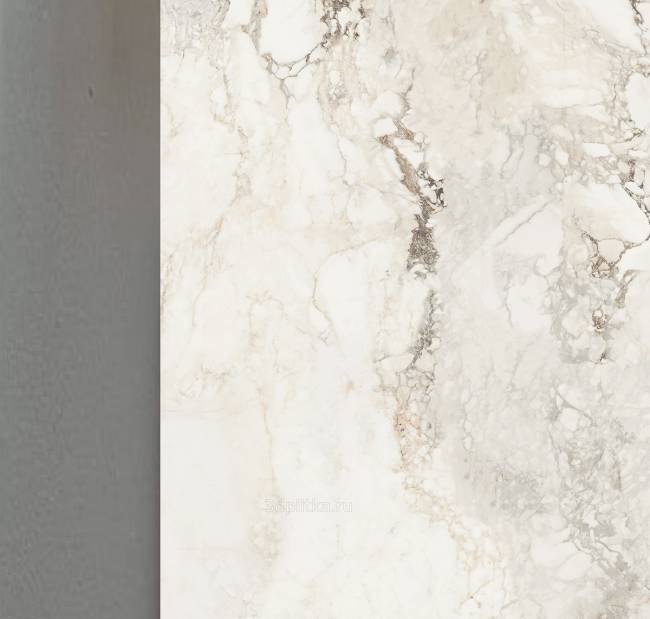 Стол ПУАНТО 200 цвет КРЕМ (BRECHA CREMA ELEGANCE), керамика / Латте каркас Стол ПУАНТО 200 цвет КРЕМ (BRECHA CREMA ELEGANCE), керамика / Латте каркас