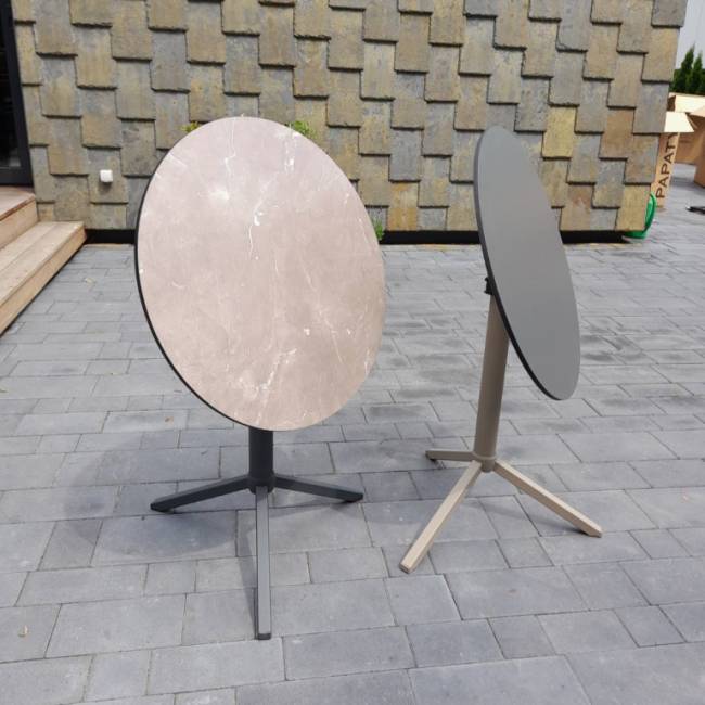 Столешница круглая Solid Compact Ø1390 коричневый Ø1390х12 мм