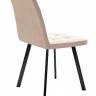 Стул DikLine 207 B03 BEIGE, ножки черные