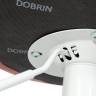 Набор 2 шт Стул барный DOBRIN TAILOR WHITE, пудрово-розовый велюр (MJ9-32)