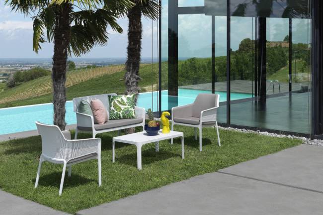 Подушка для дивана Net Bench серый 535х1055х70 мм Подушка для дивана Net Bench серый 535х1055х70 мм